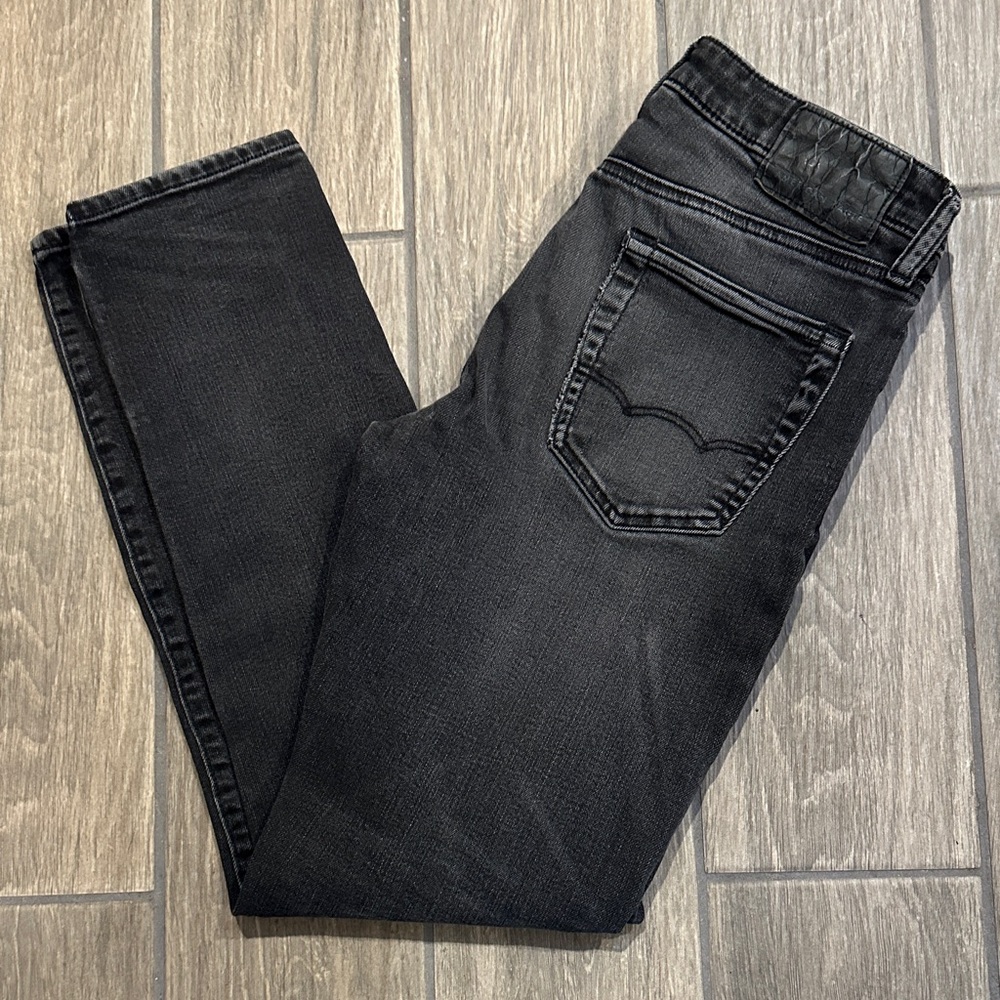 American Eagle Outfitters Men's Dark Gray Jeans. 30/32 Next Level Flex